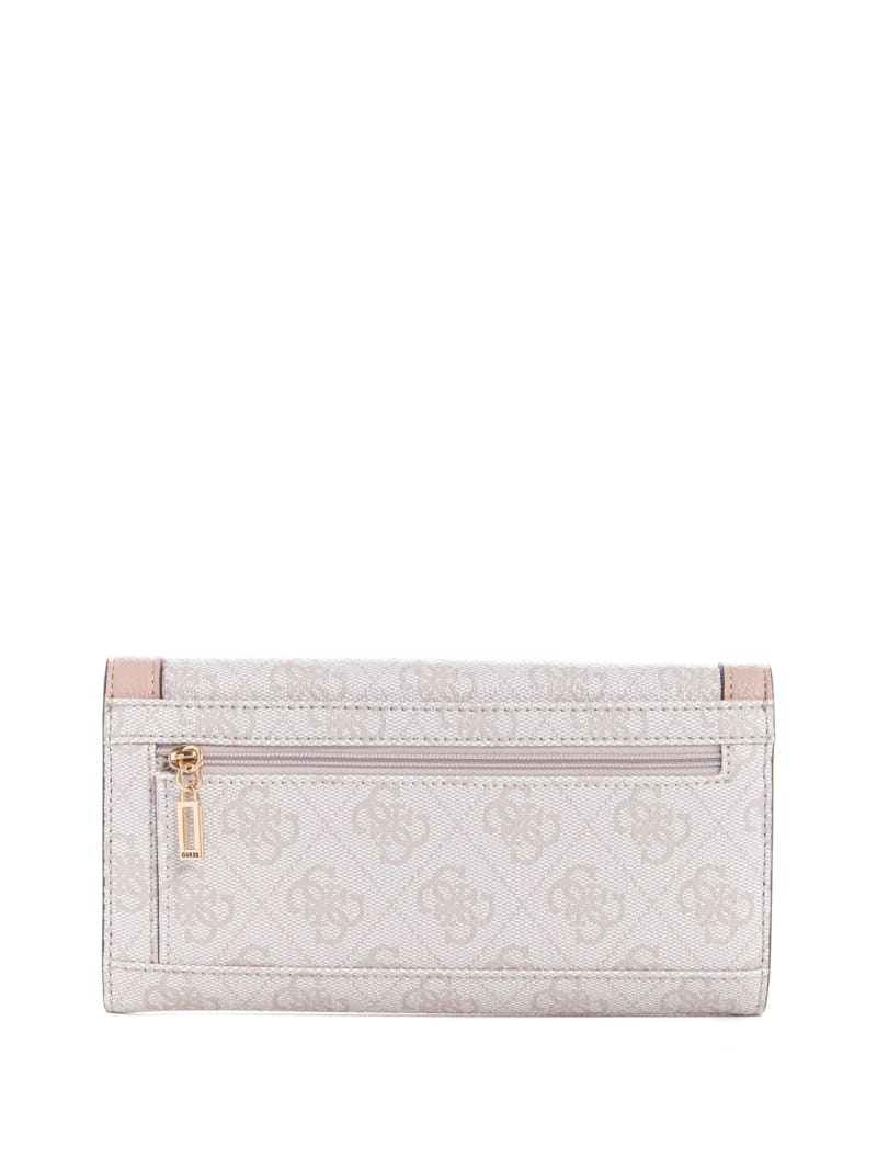 Guess Zadie Logo Multi Clutch Portefeuille Dames Roze | 7213-TLGKH